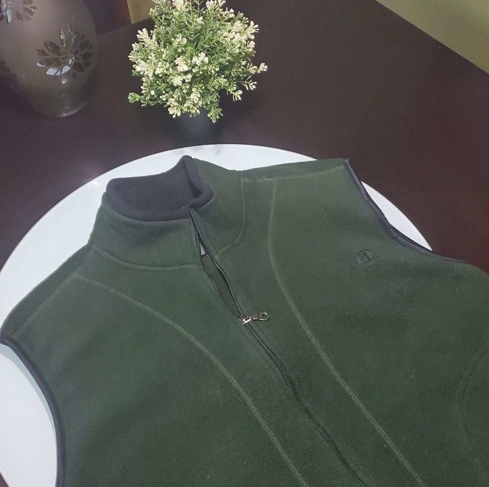 Champion Fleece Full Zip Vest
